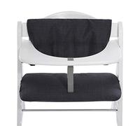 hauck Coussin Chaise Haute Bébé Highchair Pad Deluxe - Melange Charcoal