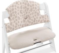 hauck Highchair Pad Select, Leo Natural - Coussin d'assise pour chaise haute Compatible avec les chaises hautes en bois Alph Bet Arketa, 6-36 mois, antidérapant, double