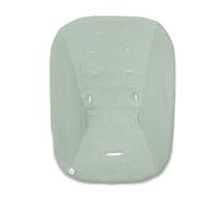 hauck Housse Transat pour Siege Chaise Bebe Highchair Bouncer (Eco) (non Compatible avec autres Modèles), Coton, avec Élastique et Fentes pour Harnais 5 Points, Lavable à 60° - Vert Sauge