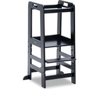 Hauck Learn N Explore tabouret marchepied pour enfants Intérieur Bois Noir
