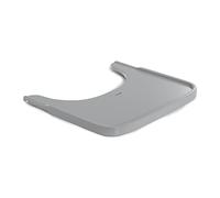 hauck Plateau Repas Bois pour Chaise Haute Bébé Alpha+ et Beta+, Grey | Tablette chaise haute en bois de hêtre avec bords surélevés, de 6 à 36 mois, fixation solide