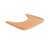 hauck Plateau Repas Bois pour Chaise Haute Bébé Alpha+ et Beta+, Natural | Tablette chaise haute en bois de hêtre avec bords surélevés, de 6 à 36 mois, fixation solide