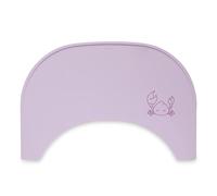 hauck Set de Table Enfant Silicone, Compatible Plateau Bebe Repas Alpha Click Tray pour Chaise Haute Bébé en Bois Alph et Bet Lavable, Antidérapant, Anti-salissures, Lavande Crabe