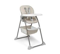 Hauck Sit N Fold, Chaise haute multifonctions, Assise rembourrée, Beige, Gris, Blanc, Motif, 5 points, 15 kg