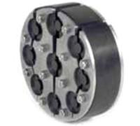 Hauff Joint annulaire pour 9 câbles D=6-25mm HRD150-SG-9/6-25