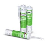 HAUSA Mastic acrylique universel HA012 peinture acrylique construction acrylique sec joint d'étanchéité 4x 310 ml blanc