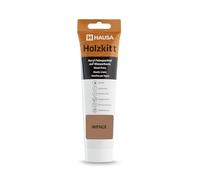 HAUSA Mastic Pour Bois De Wengé 250 G - Mastic Acrylique Prêt À L'Emploi - Pour Réparer Les Dommages Du Bois - Excellent Pouvoir De Remplissage - Séchage Rapide - Résistant