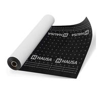 HAUSA membrane de sous-toiture Premium HU150 150g/m² 225m² 3x(1,5mx50m) classe UDB-A/USB-A selon ZVDH, résistante à la pluie et ouverte à la diffusion, résistante aux UV, sans bande adhésive