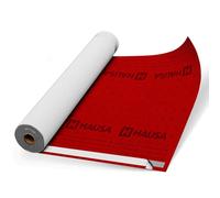 HAUSA Membrane de sous-toiture Superior HU180SK 180g/m² 75m² (1,5mx50m) Film de toiture avec 2 bandes autocollantes Membrane de coffrage étanche à haute diffusion résistante aux intempéries
