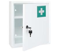 HI Armoire à pharmacie 31,5 x 10 x 36 cm Acier