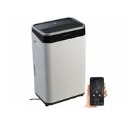 Sichler Haushaltsgeräte Déshumidificateur connecté LFT-400.app 25 L/J avec minuteur et réservoir 6 L