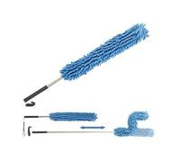 Sichler Haushaltsgeräte Plumeau malléable en microfibre avec manche télescopique 135 cm