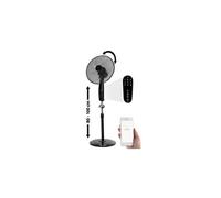 Haushaltsgeräte : Ventilateur sur pied 60 W connecté, Ø 37 cm, compatible Amazon Alexa et Google Assistant