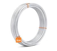 HausHeld® Fil rond aluminium 10 mm 65 m pour protection foudre