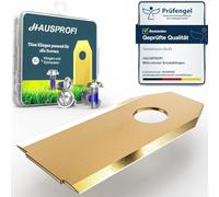 HAUSPROFI Lot de 30 lames de rechange en titane compatibles avec robot, lames de rechange universelles extra tranchantes avec 30 vis