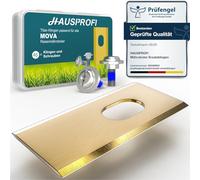 HAUSPROFI Lot de 45 lames de rechange en titane pour MOVA 600, 600 ensembles, 1000, LiDAX Ultra & NAVAX AWD Robot tondeuse certifié DIN EN 50636-2-107, 60 % plus durable, avec vis de sécurité et