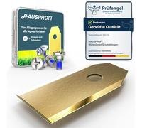 HAUSPROFI Lot de 60 lames de rechange en titane pour Segway Navimow i105e & H, compatibles avec tous les modèles et/H/X, certifié DIN EN 50636-2-107, 60 % plus durables, 30 vis et boîte