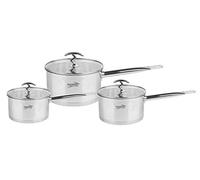 Haussmann Héritage - 3 piéces Casserole professionnel/Inox- tous feux dont Induction - HM-0615