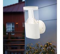 Hauswandlampe Applique Murale Extérieur IP44 Inox Blanc Clair LED Hauteur 23cm