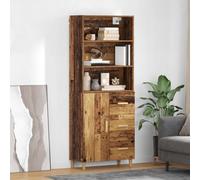 Haut Armoire avec étagère avec stockage Bois d'ingénierie Buffet vidaXL vidaXL