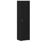 Haut armoire en bois d'ingénierie - vidaXL - Chêne noir - 45x42,5x185 cm - Style dalle - Assemblage requis
