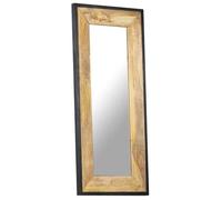 Haut de gamme - Miroir 110x50 cm Bois de manguier massif EU03_6950101
