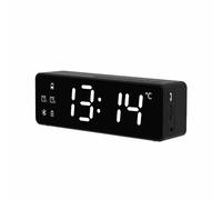 Haut-parleur Bluetooth avec réveil - Noir