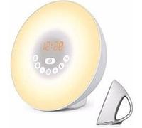 Haut-parleur bluetooth intelligent réveil lumière réveil analogique lever du soleil G