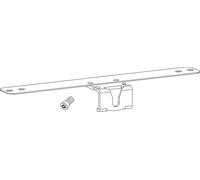Hautau Rail d'accouplement ZV/F mesure X 8,3mm adapté au compas de fenêtre électrique, argenté