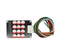 Haute précision 5,5 A actif pour module d'équilibrage de batterie | for LFP & for lto Lithium Packs, 56.7g Copper PCB with ≤5mV Accuracy, Sleep & Undervoltage Protection, 91x70mm