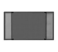 （Haute qualité）Anthracite Moustiquaire extensible pour fenêtres Anthracite (75-143)x50cm,Poids 0.62 Kg_438714