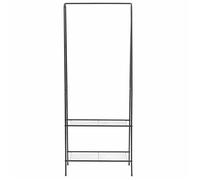 （Haute qualité）Noir Portant 59x35x150cm Noir,Poids 2.3 Kg_923845