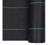 （Haute qualité）Noir Toile de paillage Noir 2x5 m PP,Poids 1 Kg_628497