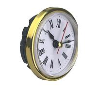 Haute QualitysClassic Clock Craft Quartz Mouvement Rond Tête d'horloge Insert Petite Horloge pour Salon Maison Bureau Réparation Quartzs Horloge Fitups/Insert Craft Quartzs Mouvement à Quartz Insert