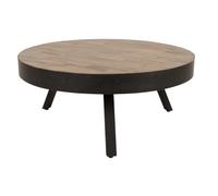 HAVANE - Table basse de salon en bois D 74 Marron