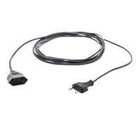 HAWA R698 alimentation Rallonge 16 A noir 5.00 m H03VVH2-F 2X 0,75 mm² plat G
