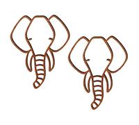 HAWILLOSCH 2pièces Wooden Animal Wall Decor Cute Geometric Animal Wall Art for Kids Room Living Room Decoration