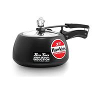 Hawkins Pressure Cooker Contura Hard Anodized Extra Thick Base for Induction 3L (Black)