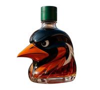 Hawks Head Designs Unique Distributeur de Spiritueux Bouteille de Whisky en Verre pour Cadeaux de Voyage et Solution de Stockage de Boissons Divertissantes Carafe à Whisky pour Les fêtes