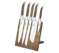HAWS Laguiole Set de couteaux avec bloc magnétique 5 pièces