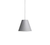 HAY 400475-1509000 Lampe Suspendue, Résine Acrylique, Gris, H.19 x ø 23 cm