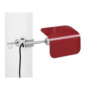 HAY Lampe à pince Apex Clip 13,9×5×27,4 cm Marron rouge