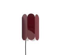 HAY Applique murale Arcs wall switch Auburn red