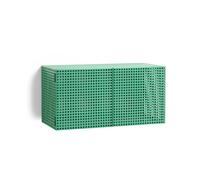 HAY Armoire murale Perforated Cabinet small Soft jade