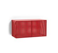 HAY Armoire murale Perforated Cabinet small Wine red