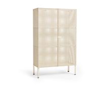 HAY Armoire Perforated Cabinet large Eggshell