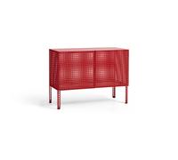 HAY Armoire Perforated Cabinet small Wine red