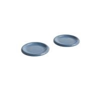 HAY Assiette Barro Dark blue. Ø18 cm lot de 2