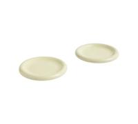 HAY Assiette Barro Pistachio. Ø18 cm lot de 2