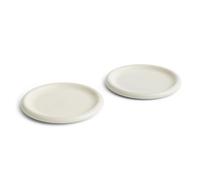 HAY Assiette Barro Off-white. Ø24 cm lot de 2